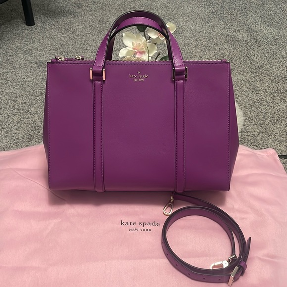 kate spade Handbags - ✨NWOT Kate Spade Newbury Lane Loden Veryberry purple handbag✨